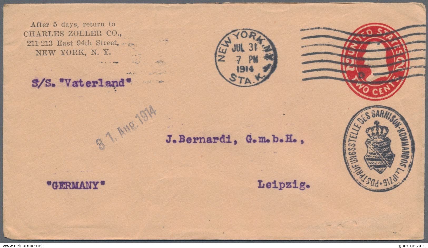 Zensurpost: 1914/1918, DEUTSCHE ZENSUR 1.WELTKRIEG, reichhaltiger Sammlungbestand mit ca.140 Briefen