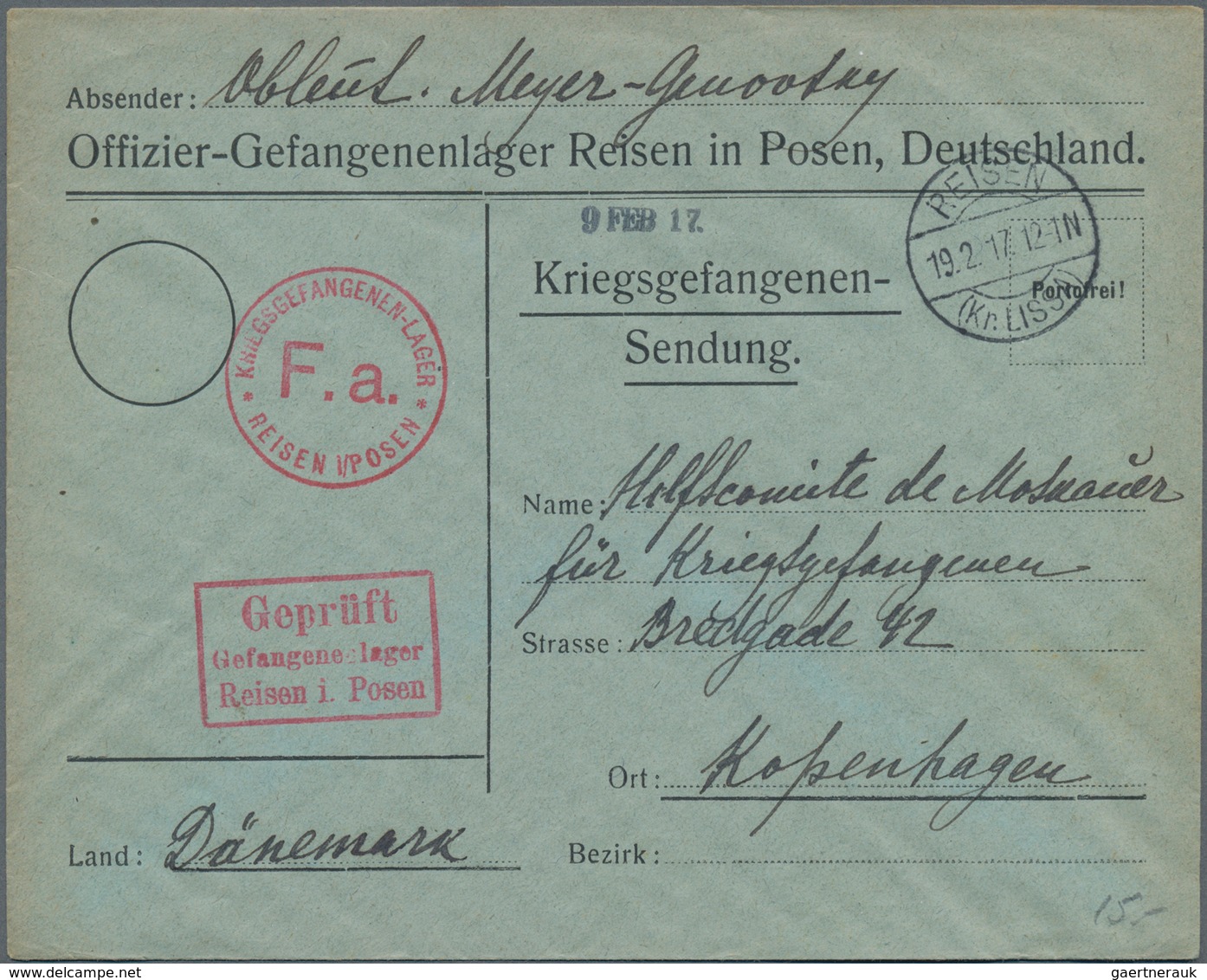 Kriegsgefangenen-Lagerpost: 1914/1945, Bestand Von Ca. 500 Belegen Kgf.-Post WK I + II Von Ausländ. - Sonstige & Ohne Zuordnung