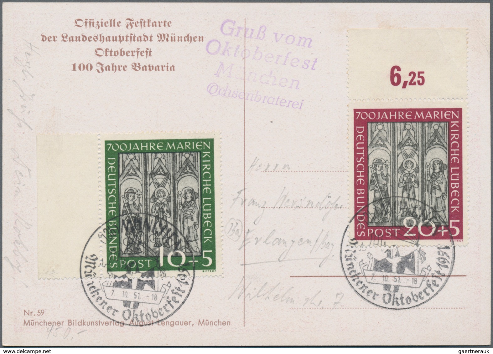 Deutschland Nach 1945: 1945/1970 (ca.), Rd. 560 Belege Mit Etwas Zonen, Bundesrepublik (hier Gute Fr - Sammlungen