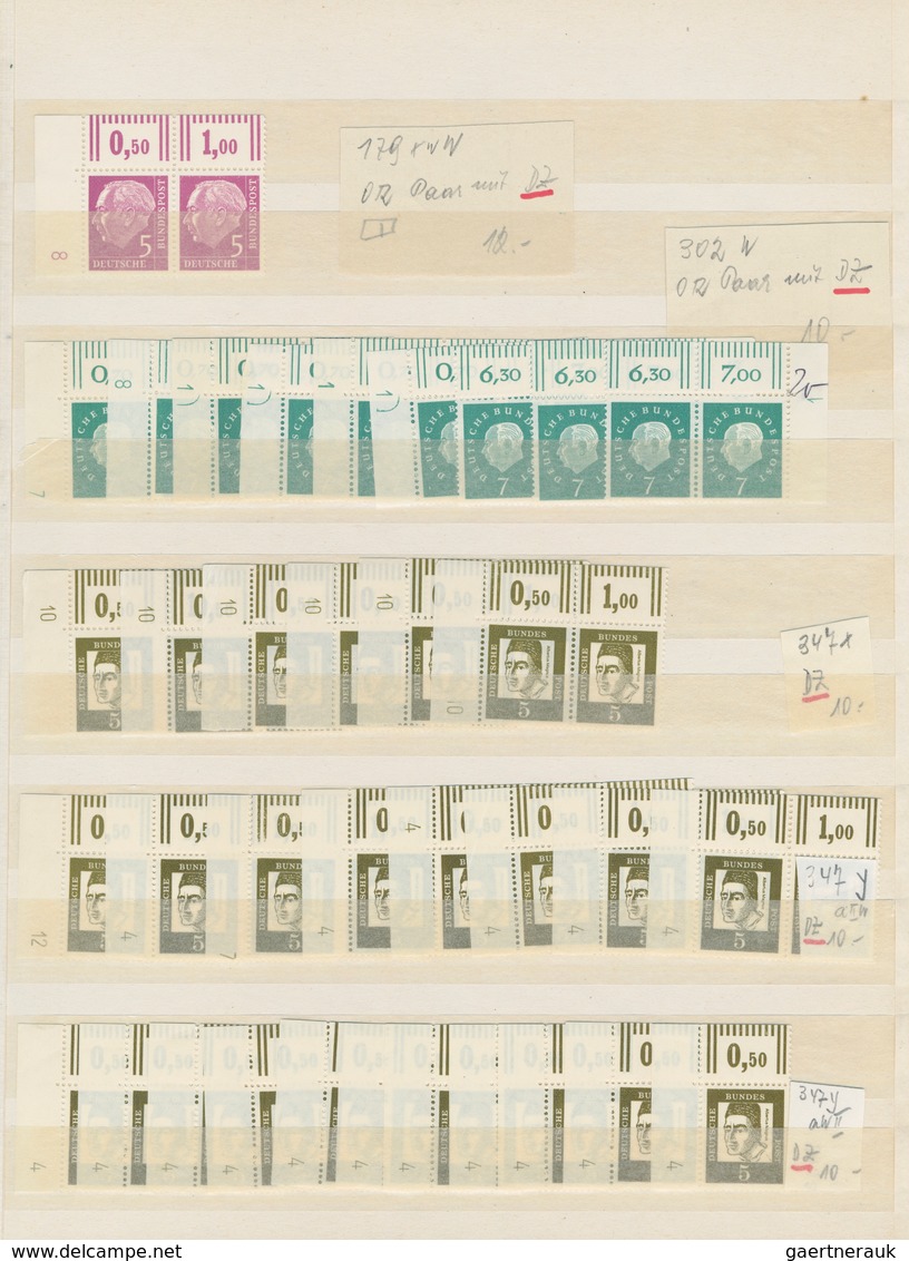 Deutschland Nach 1945: 1955/2001, Meist Postfrische Spezialpartie Mit Schwerpunkt Bei Den Markenheft - Verzamelingen