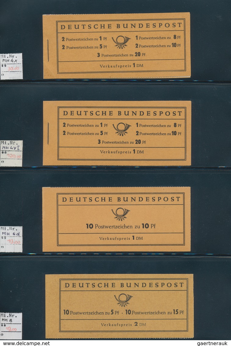 Deutschland Nach 1945: 1955/2001, Meist Postfrische Spezialpartie Mit Schwerpunkt Bei Den Markenheft - Colecciones