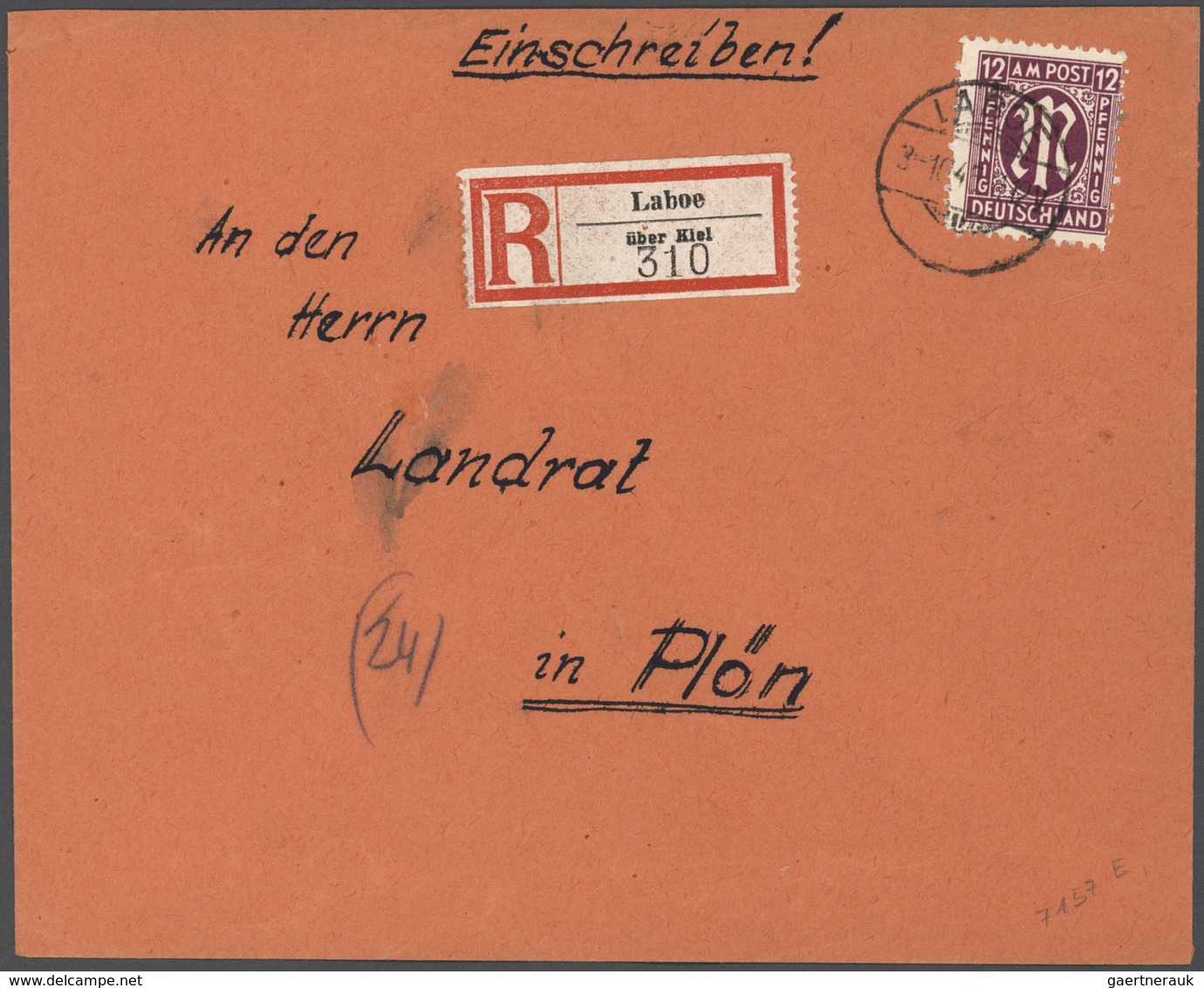 Deutsche Lokalausgaben Ab 1945: 1945, Vordruck-Sammlung, In Teilbereichen Recht Gut Besetzt, Zahlrei - Other & Unclassified