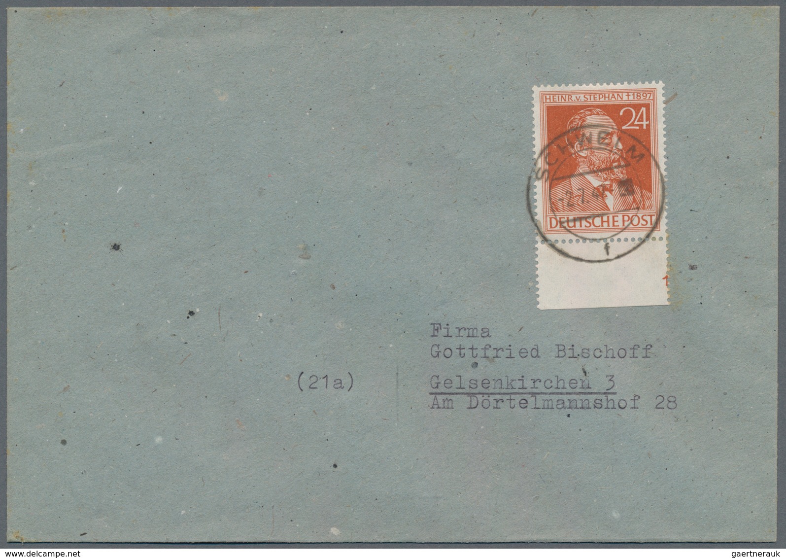 Alliierte Besetzung - Gemeinschaftsausgaben: 1947/1948, Partie Von 50 Briefen Und Karten Mit Frankat - Sonstige & Ohne Zuordnung