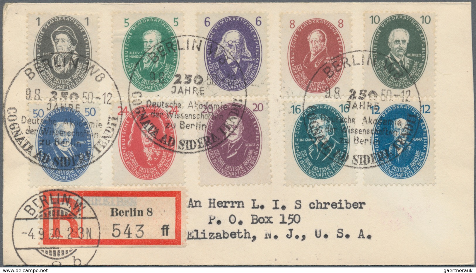 Sowjetische Zone Und DDR: 1945/1960 Ca., Interessanter Posten Mit Ca.100 Belegen, Dabei Viele Besser - Colecciones