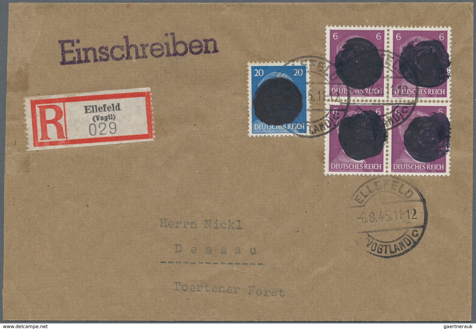 Sowjetische Zone Und DDR: 1945/1960 Ca., Interessanter Posten Mit Ca.100 Belegen, Dabei Viele Besser - Verzamelingen