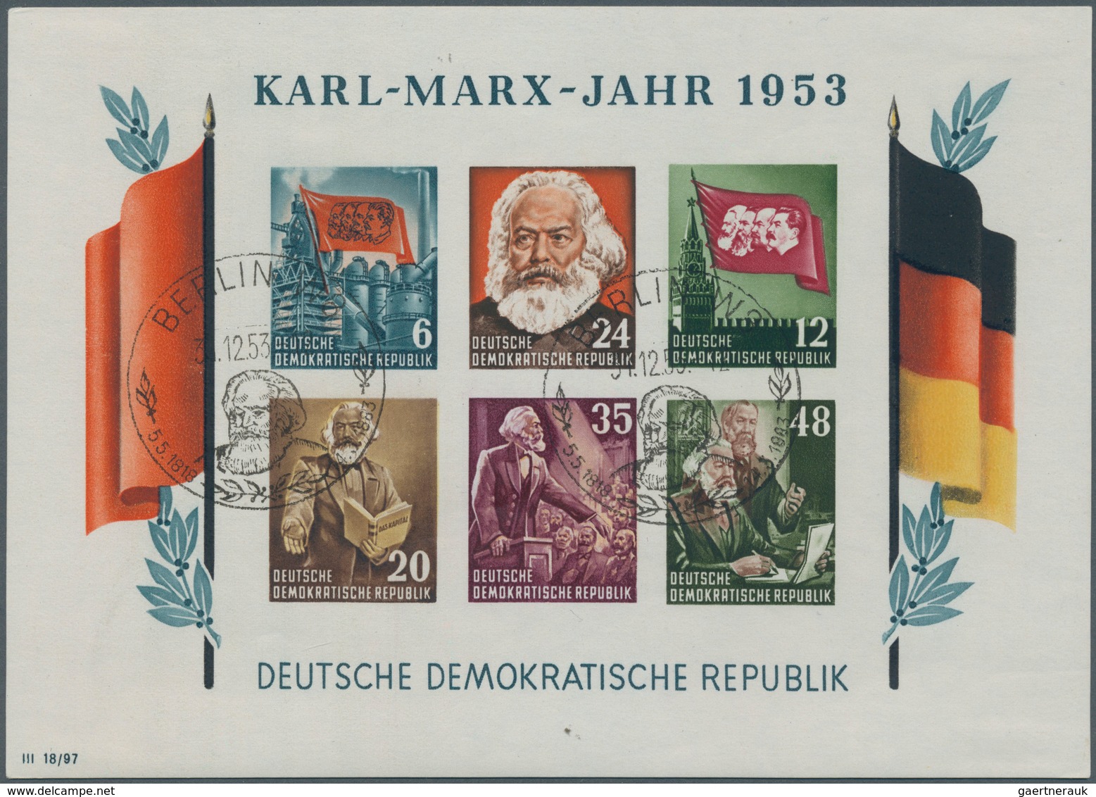 DDR: 1949/1970 (ca.), Partie Auf Auswahlseiten Mit Etlichen Guten Ausgaben Der Anfangsjahre, Dabei M - Colecciones