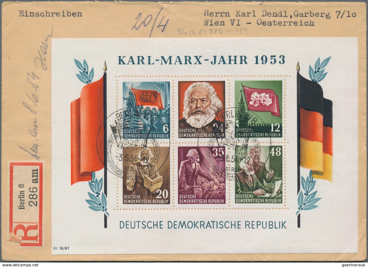 DDR: 1949/1990, außergewöhnliche Sammlung in neun Ringalben sehr individuell und lebhaft gesammelt m