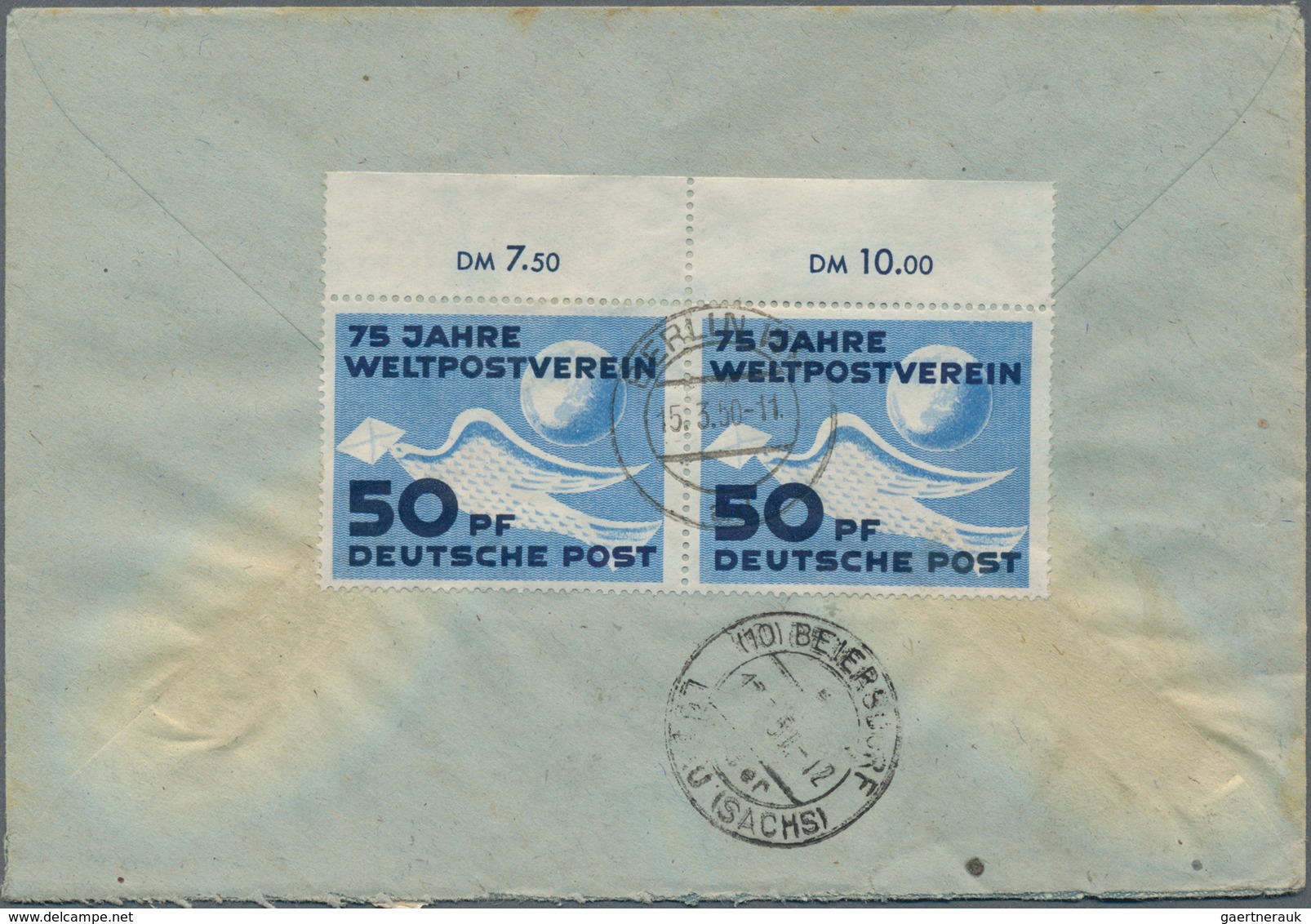DDR: 1949/90 Ein Uriger Und Sehr Vielfältiger Posten Von Ca. 450 Belegen, Briefen, Karten Und Ganzsa - Collections