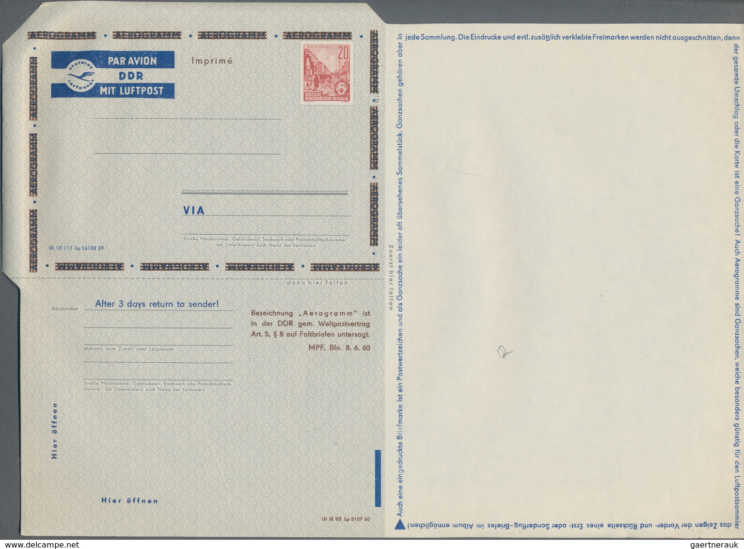 DDR - Ganzsachen: 1950/91 Bestand Von Ca. 430 Ungebrauchten Und Gebrauchten Ganzsachen, Dabei Karten - Otros & Sin Clasificación