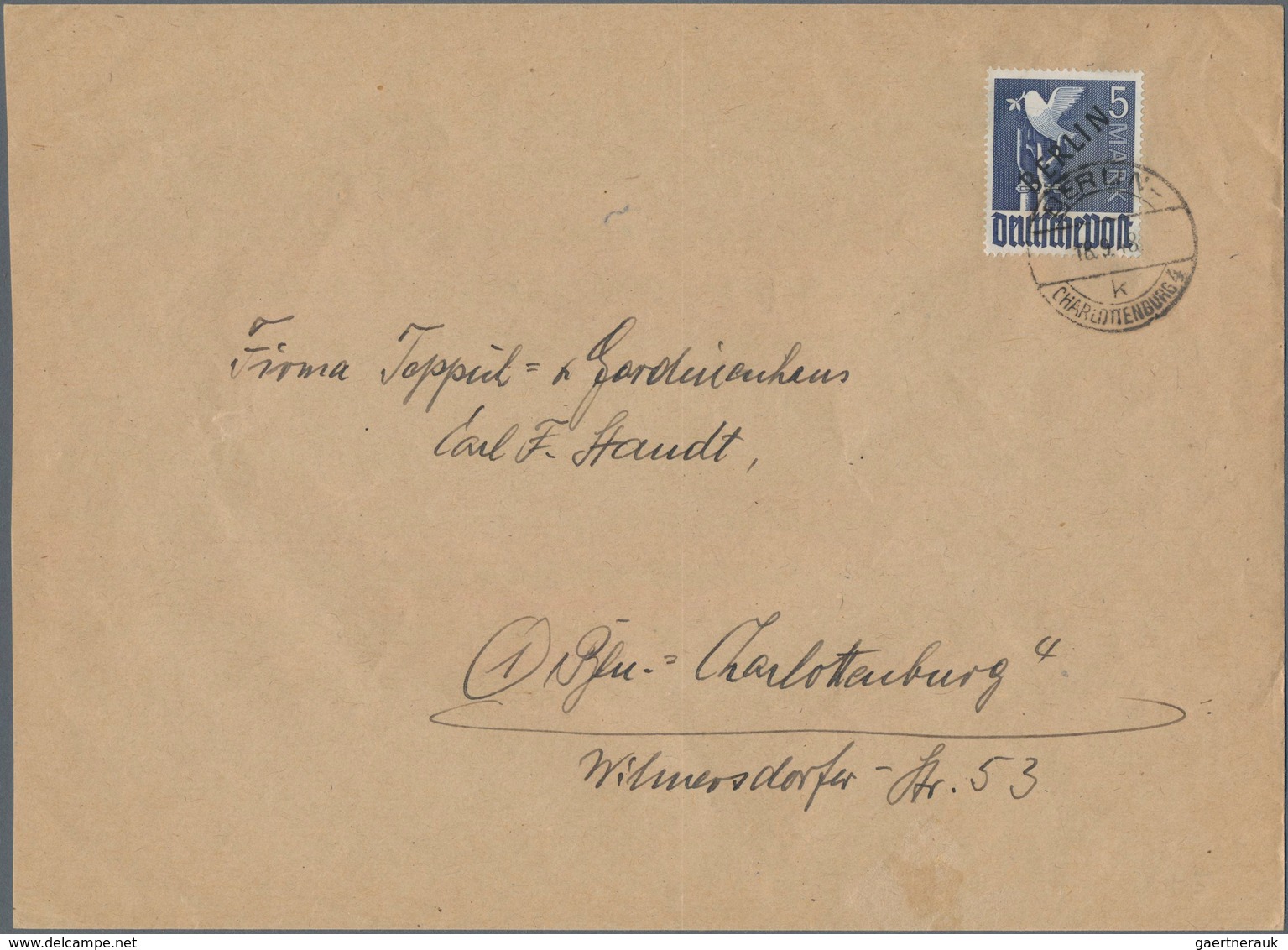 Berlin: 1948/1990, Komplette Gestempelte Sammlung In Zwei Lindner-Falzlos-T-Vordruckalben, Wichtige - Covers & Documents