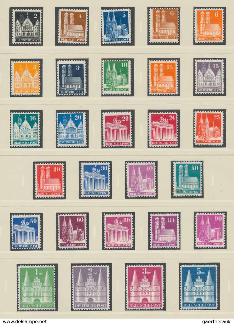 Bizone: 1945/1949, Alliierte Besetzung/Bizone, Saubere Sammlung Auf Safe-dual-Falzlos-Vordruckblätte - Andere & Zonder Classificatie