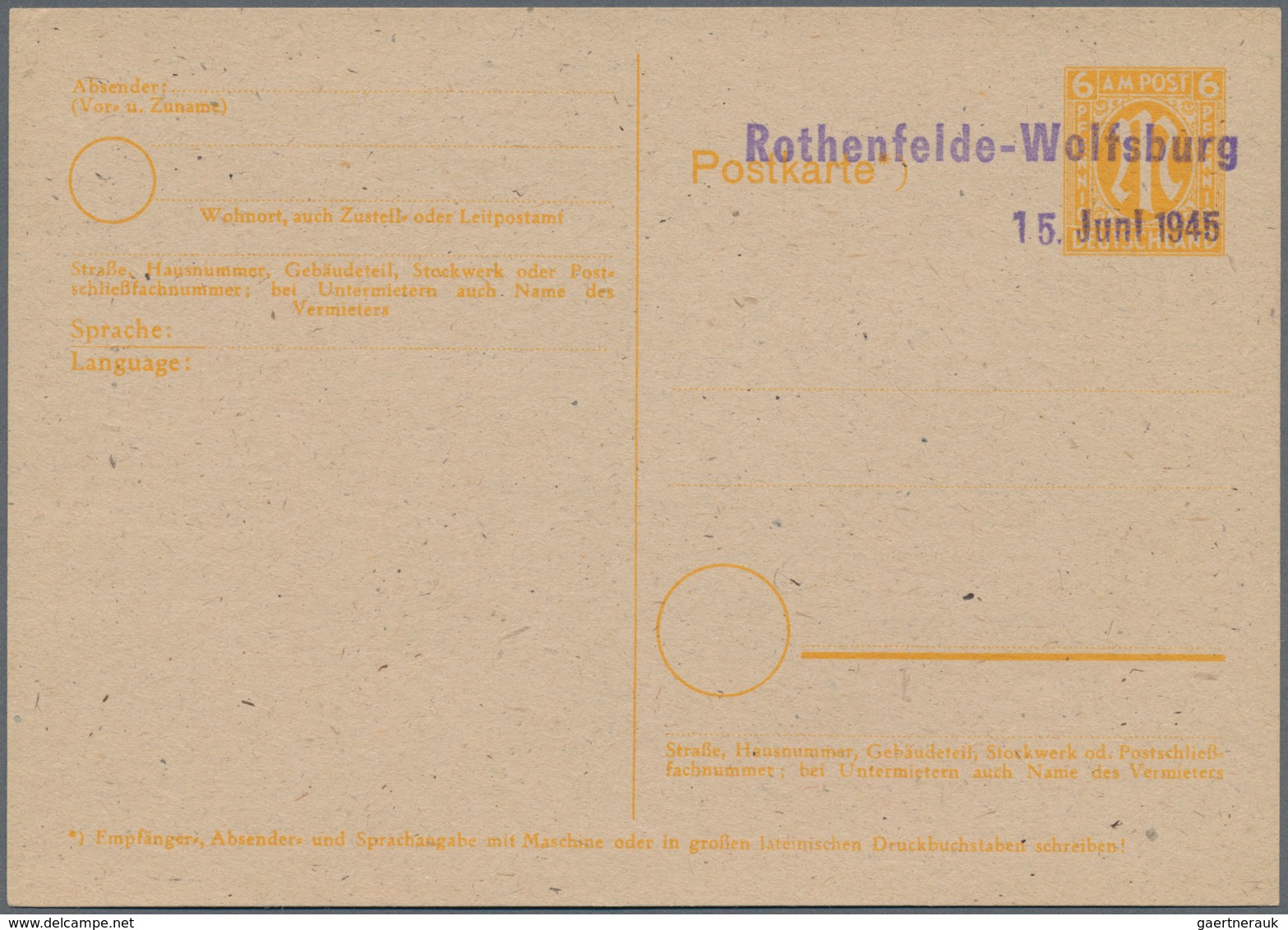 Bizone: 1945/1951, Vielseitige Partie Von Ca. 115 Briefen Und Karten Mit Frankaturen AM-Post, Band/N - Sonstige & Ohne Zuordnung