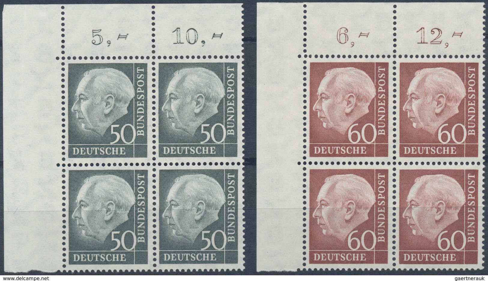 Bundesrepublik Deutschland: 1949/1960 Ca., Gehaltvoller Sammlungsbestand Mit Vielen Besseren Ausgabe - Verzamelingen