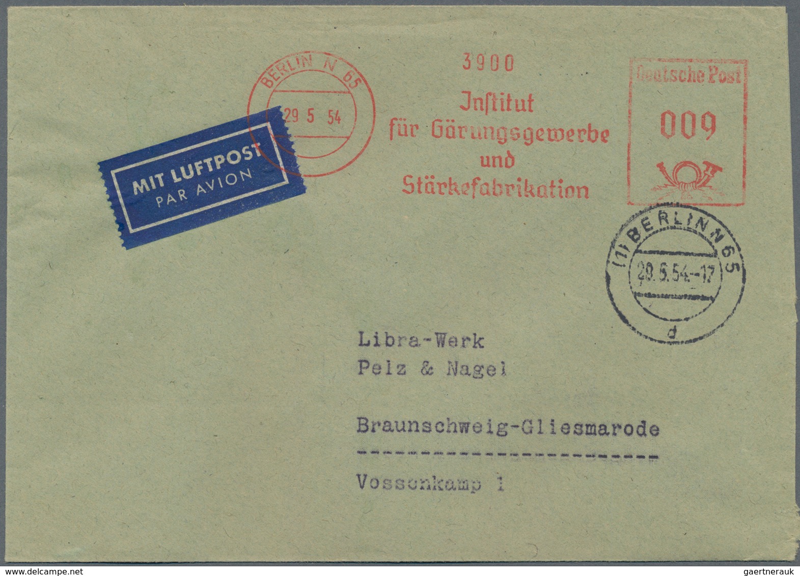 Bundesrepublik Deutschland: 1949 Ab, Partie Mit Ca.130 Belegen, Dabei Dauerserien Ab Posthorn Mit Wa - Verzamelingen