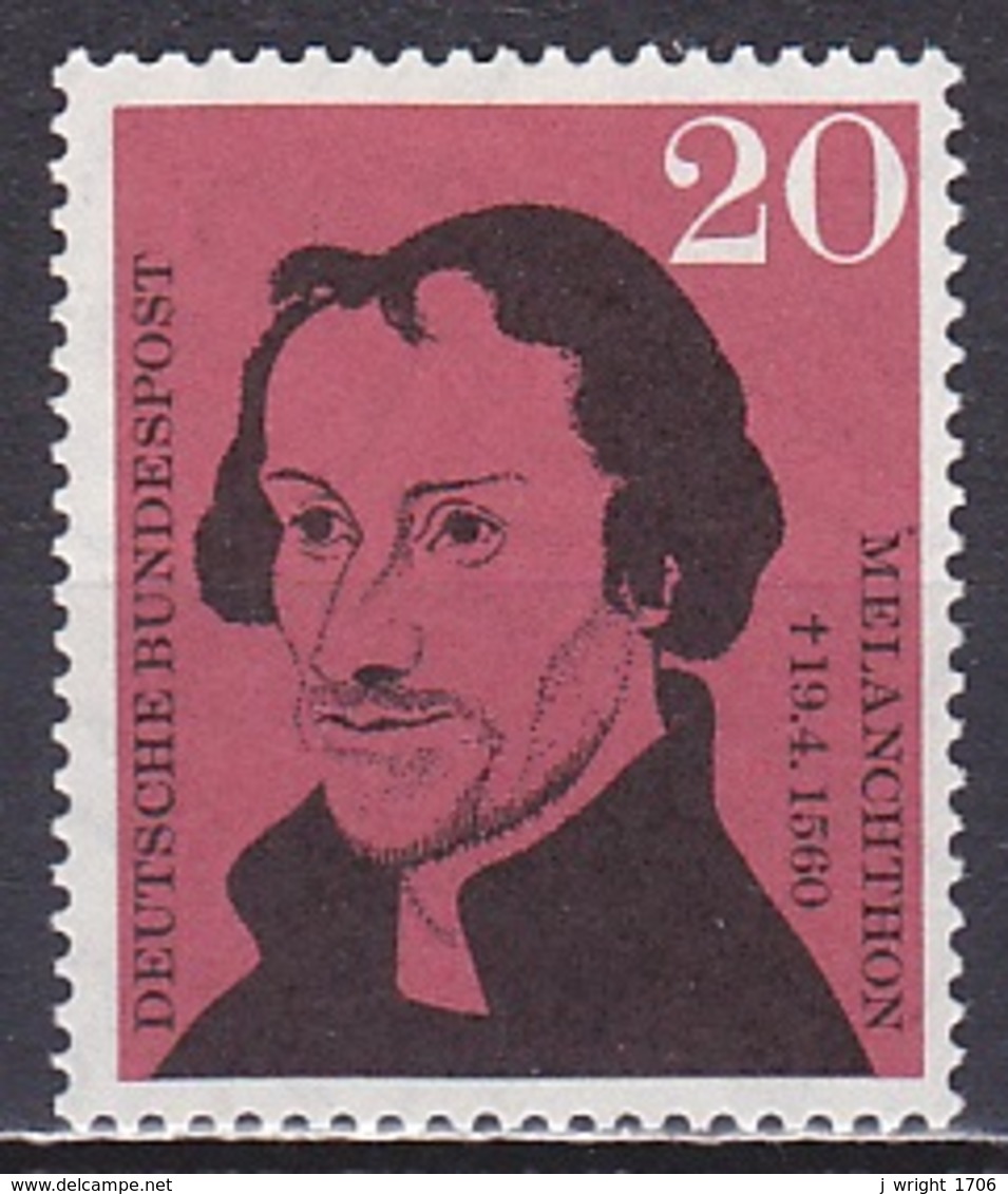 FRG/1960 - Melanchthon - 20 Pf - MH - Unused Stamps