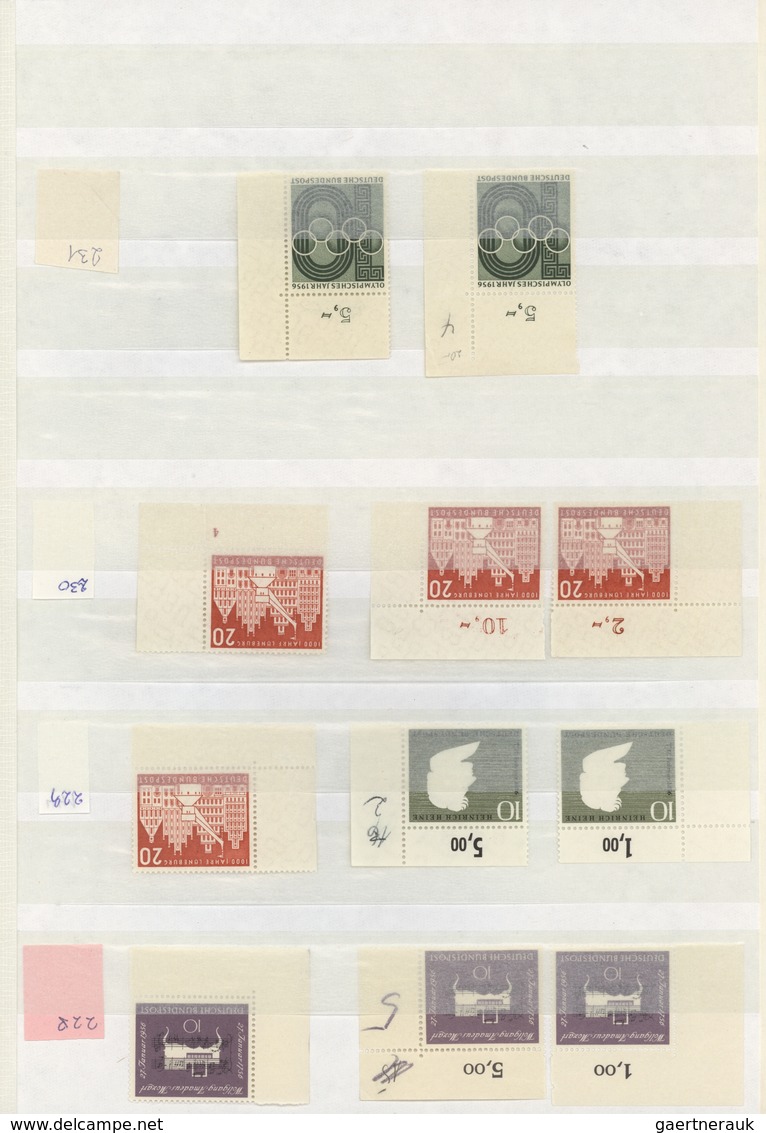 Bundesrepublik Deutschland: 1949/1994, BOGENECKEN, Postfrischer Bestand Von Ca. 6.350 Bogenecken, Sa - Colecciones