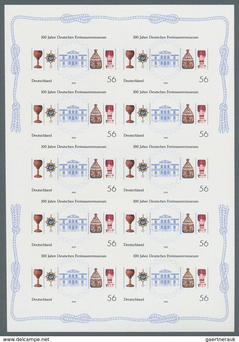 Bundesrepublik Deutschland: Ab 1949 Schachtel Mit Abarten Und Fehldrucken,etc., Dabei Z.B. Bund 113 - Colecciones