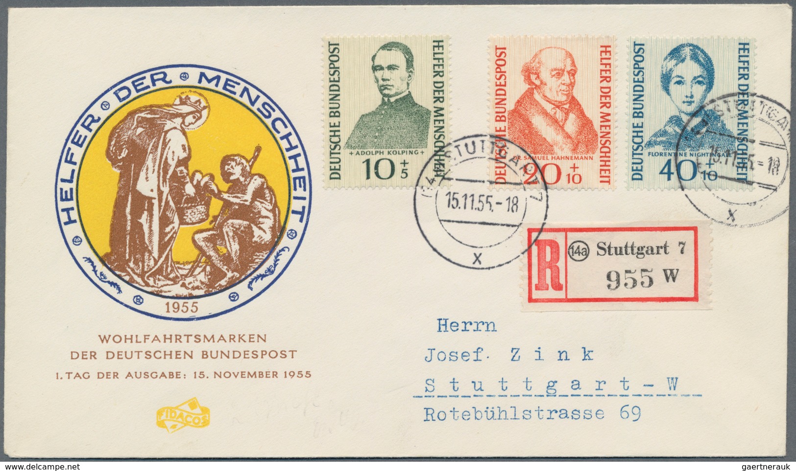 Bundesrepublik Deutschland: 1950/1990 (ca.), meist späte 50er und frühe 60er Jahre, vielseitiger Pos