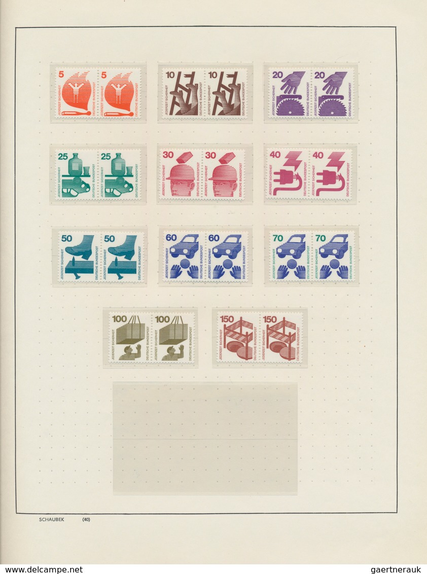 Bundesrepublik Deutschland: 1951/2000, Umfassende Postfrische Spezialisierte Sammlung Meist Der Daue - Colecciones
