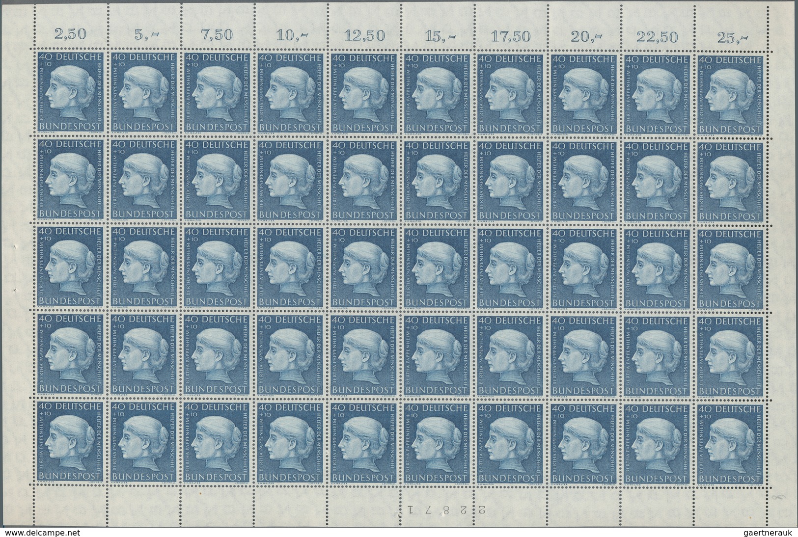 Bundesrepublik Und Berlin: 1953/1990 Ca., Sehr Umfangreicher Postfrischer Sammlungsbestand In über 5 - Collections