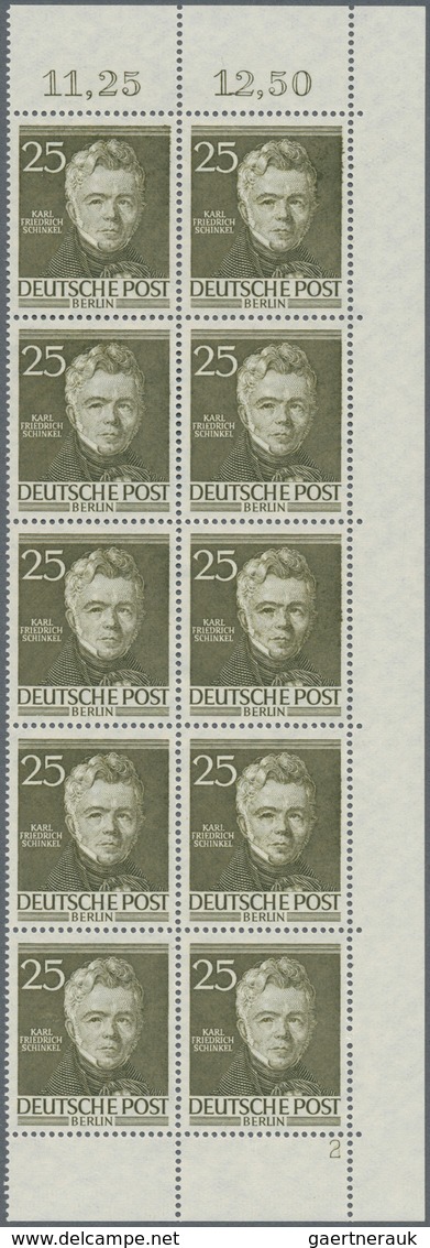 Bundesrepublik Und Berlin: 1953/1990 Ca., Sehr Umfangreicher Postfrischer Sammlungsbestand In über 5 - Collections
