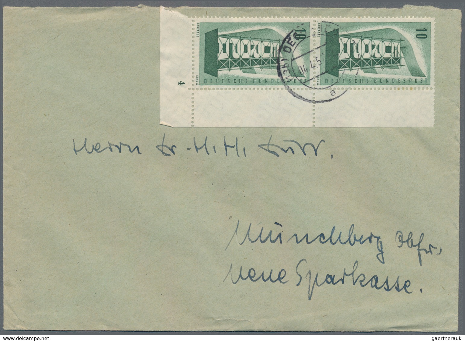 Bundesrepublik Deutschland: 1953/1960, Partie Von 62 Briefen/Karten Mit Sondermarken-Einzel- Und Meh - Colecciones