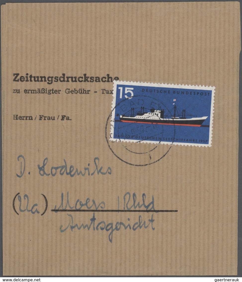 Bundesrepublik Deutschland: 1954/1959, Vielseitige Sammlung Von Ca. 340 Briefen Und Karten Mit Sonde - Verzamelingen