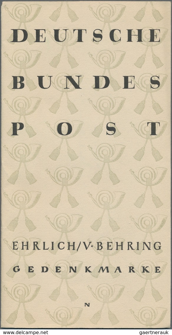 Bundesrepublik Deutschland: 1954/1968, Sammlung Von Ca. 198 Minister-Geschenkbüchern Mit Den Postfri - Colecciones