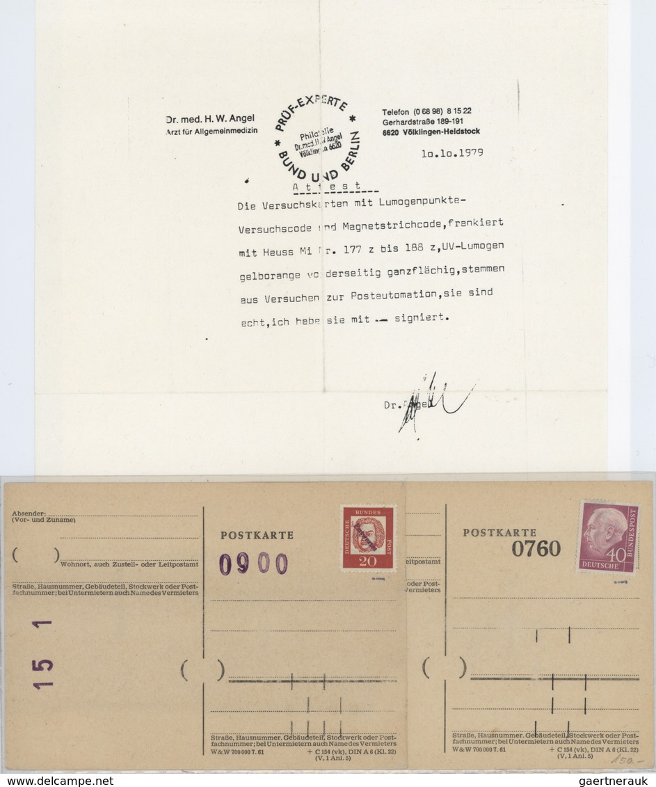 Bundesrepublik Deutschland: 1960/1978, Spezialsammlung Von über 90 Belegen (sowie Einigen Marken Und - Colecciones