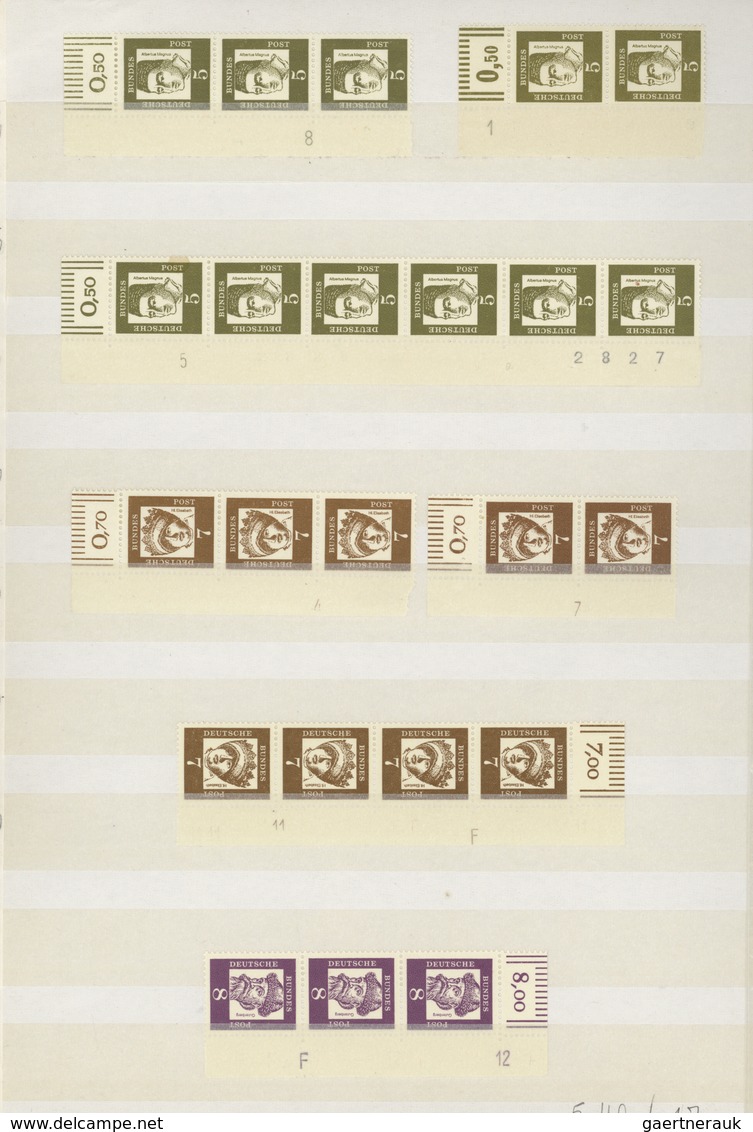 Bundesrepublik Deutschland: 1961, Bedeutende Deutsche, Postfrische Sammlung Von 31 Nur Verschiedenen - Verzamelingen