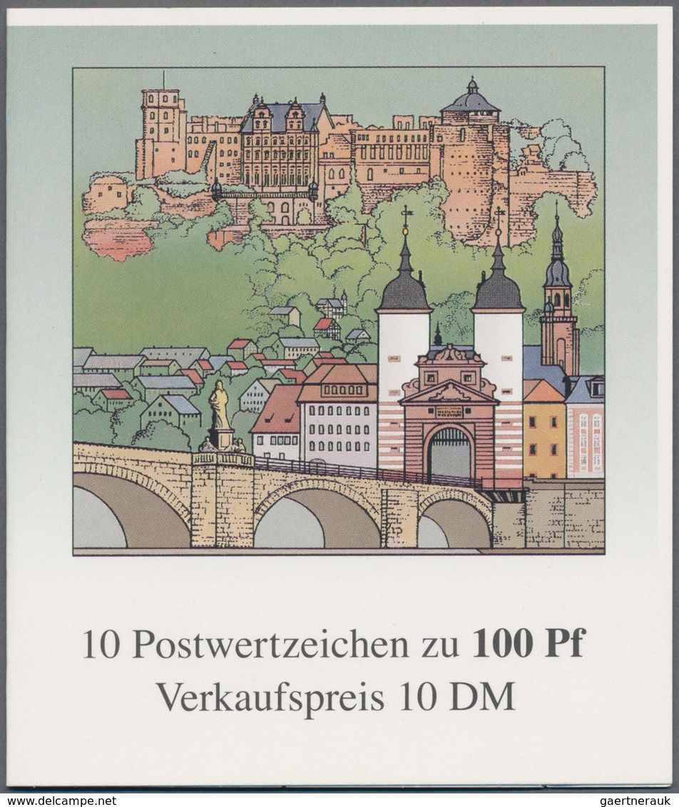 Bundesrepublik - Markenheftchen: 1972/1996 (ca.), Bestand von ca. 500 Markenheftchen Bund und Berlin