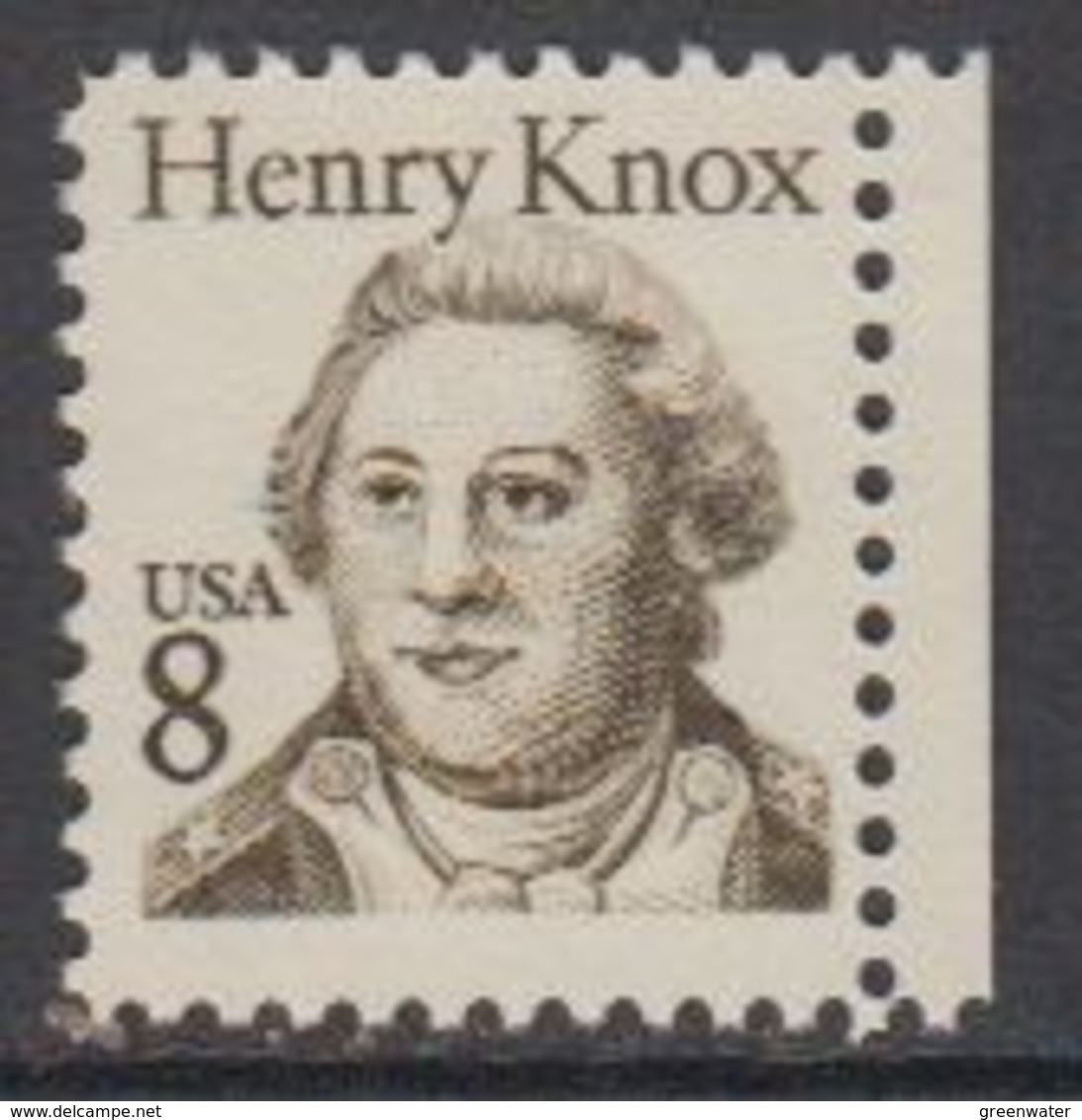 USA 1985 Henry Knox 1v ** Mnh (43129L) - Ongebruikt