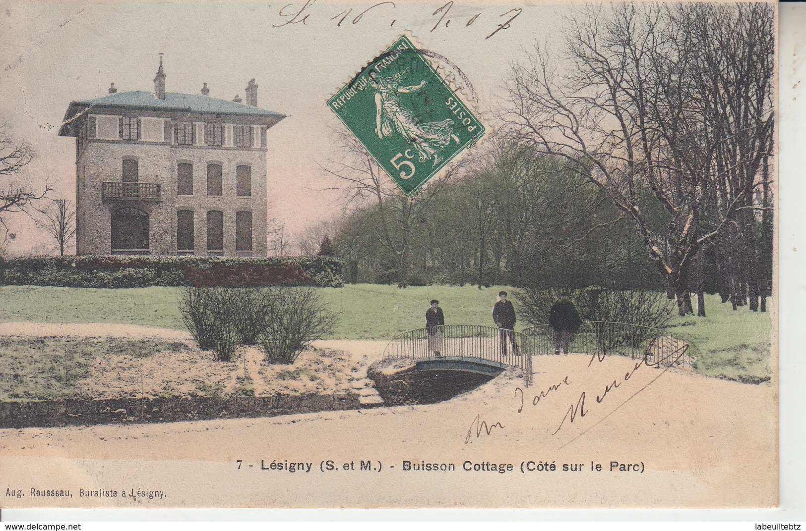 LESIGNY - Buisson Cottage ( Côté Sur Le Parc )    PRIX FIXE - Lesigny