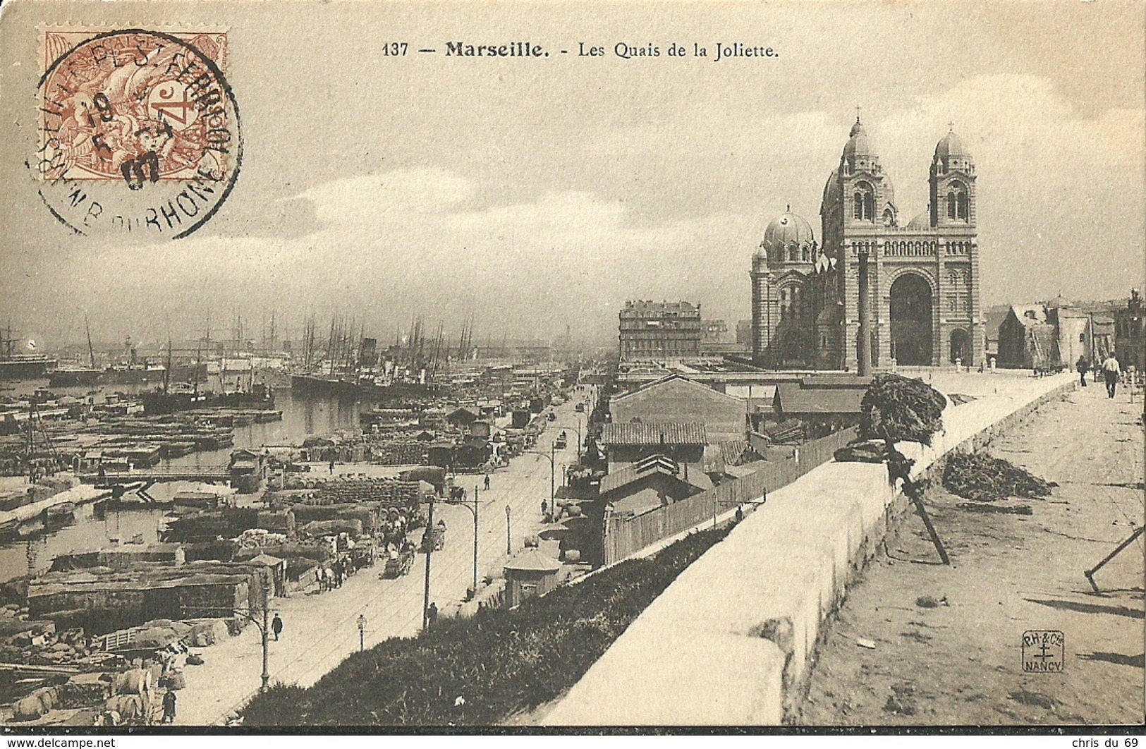 Marseille Les Quais De La Joliette - Joliette, Zone Portuaire