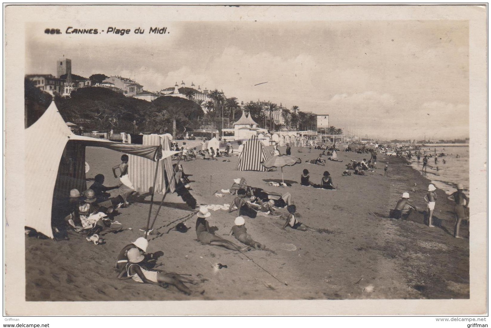 CANNES PLAGE DU MIDI TBE - Cannes