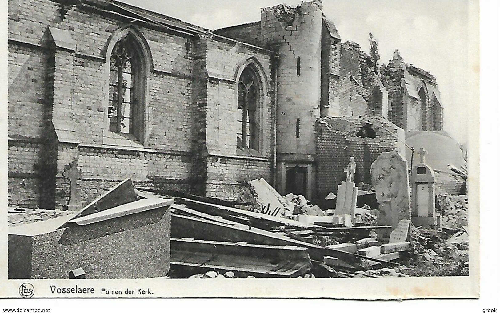 Vosselare, Puinen Der Kerk --> Onbeschreven - Deinze