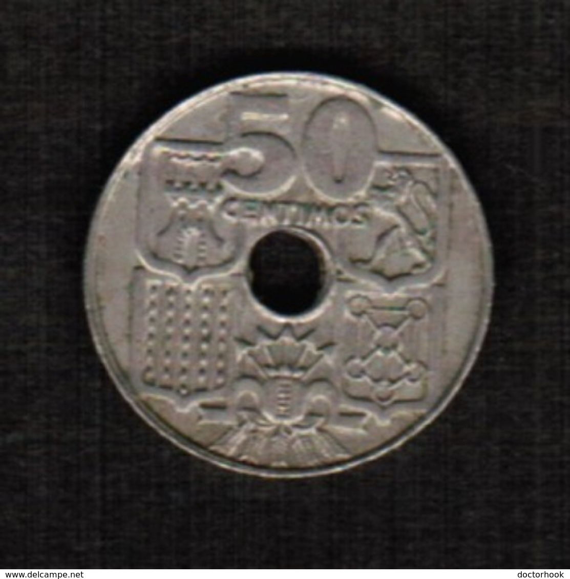 SPAIN  50 CENTIMOS 1963 (63) (KM # 777) #5297 - 50 Céntimos
