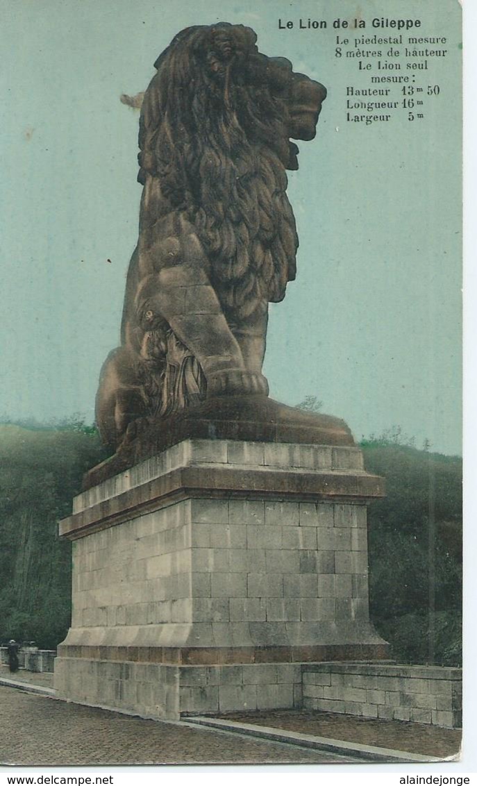 La Gileppe - Le Lion De La Gileppe - 1910 - Gileppe (Barrage)