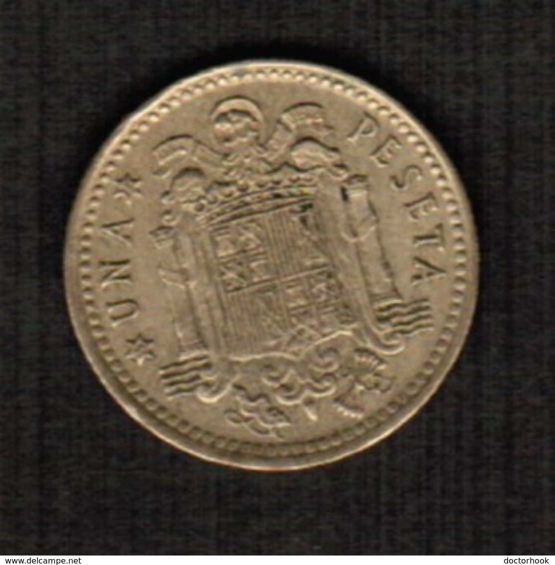 SPAIN  1 PESETA 1966 (73) (KM # 796) #5300 - 1 Peseta