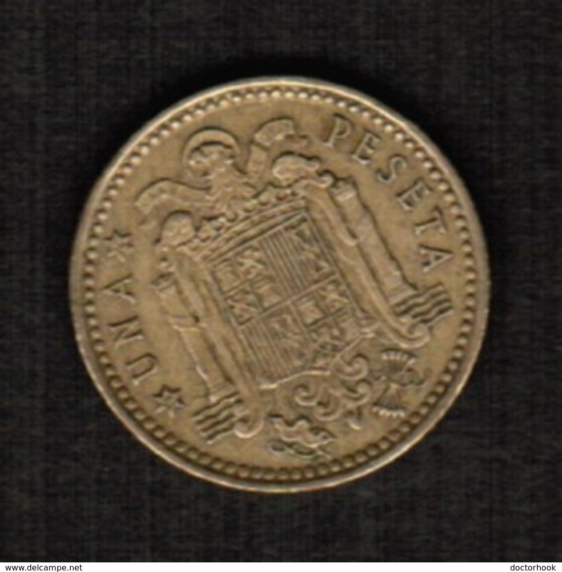 SPAIN  1 PESETA 1966 (74) (KM # 796) #5301 - 1 Peseta