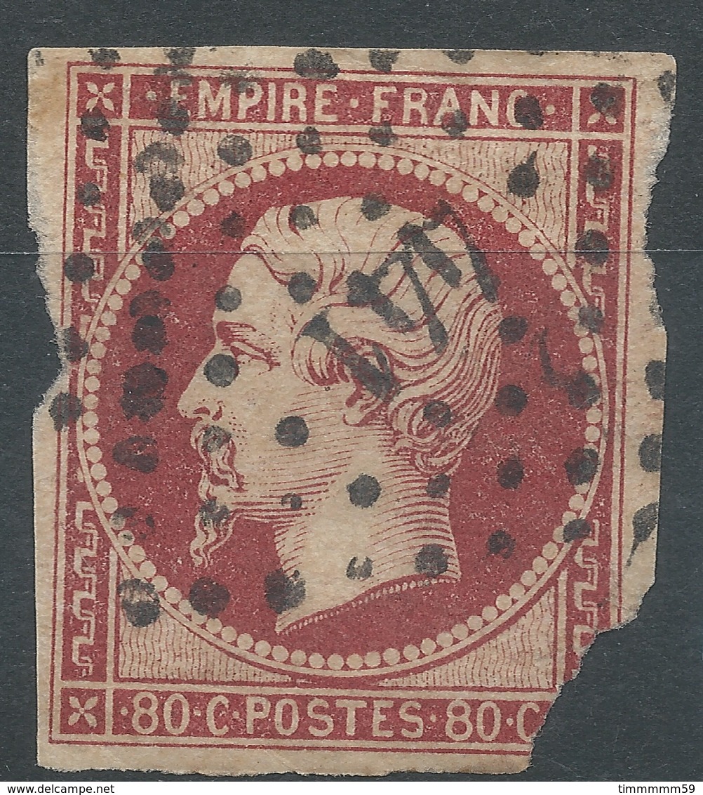 Lot N°49135  N°17A, Oblit PC 441 Bordeaux, Gironde (32) - 1853-1860 Napoléon III