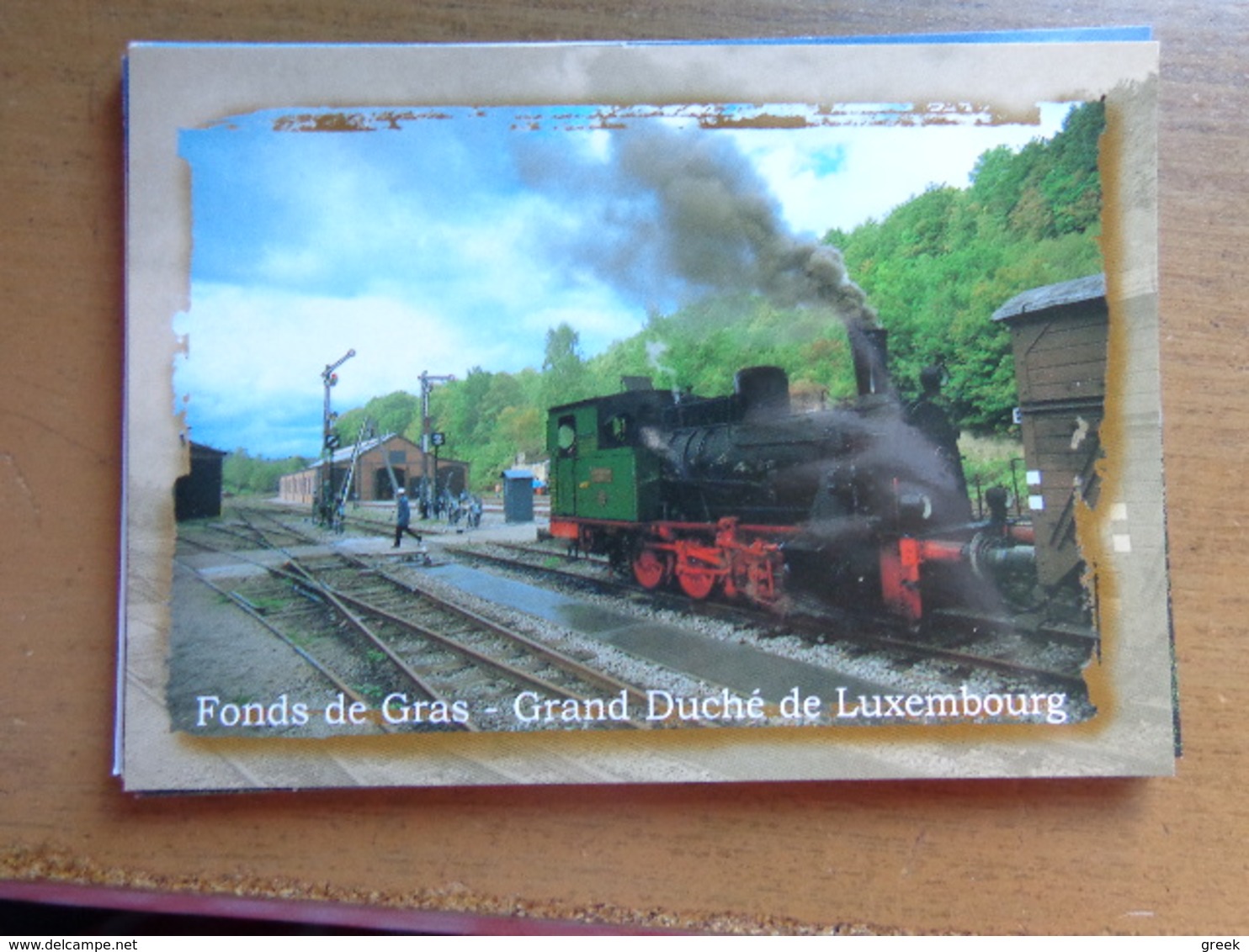 Luxembourg / Trein - Train / Fonds De Gras --> Unwritten - Luxembourg - Ville