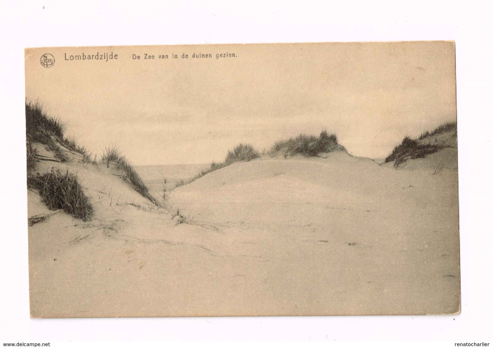 Lombardzijde.De Zee Van In De Duinen Gezien. - Middelkerke