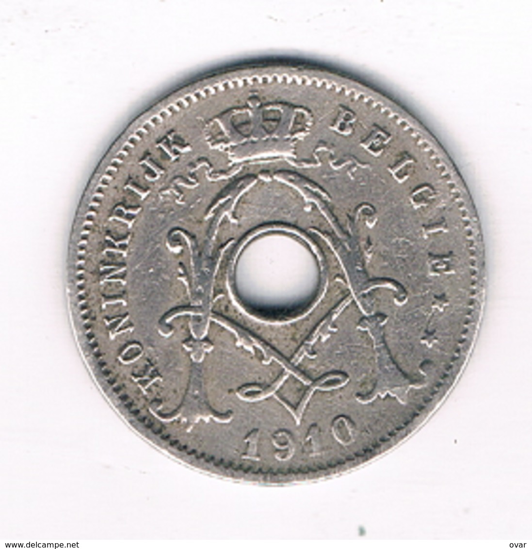 5 CENTIMES 1910 VL  BELGIE/4691/ - 5 Centimes