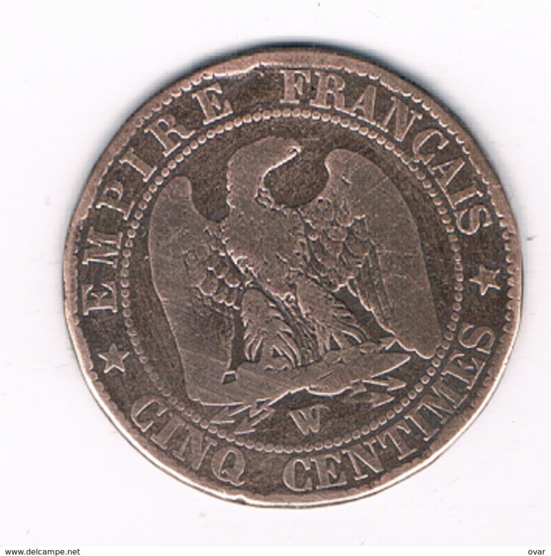 5 CENTIMES 1855 W (lille) FRANKRIJK /4696/ - Autres & Non Classés