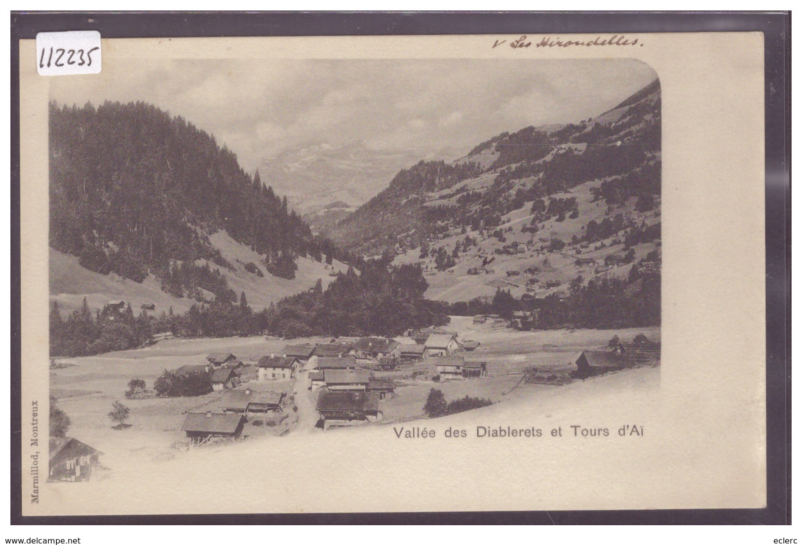 DISTRICT D'AIGLE - AUX DIABLERETS - TB - Aigle