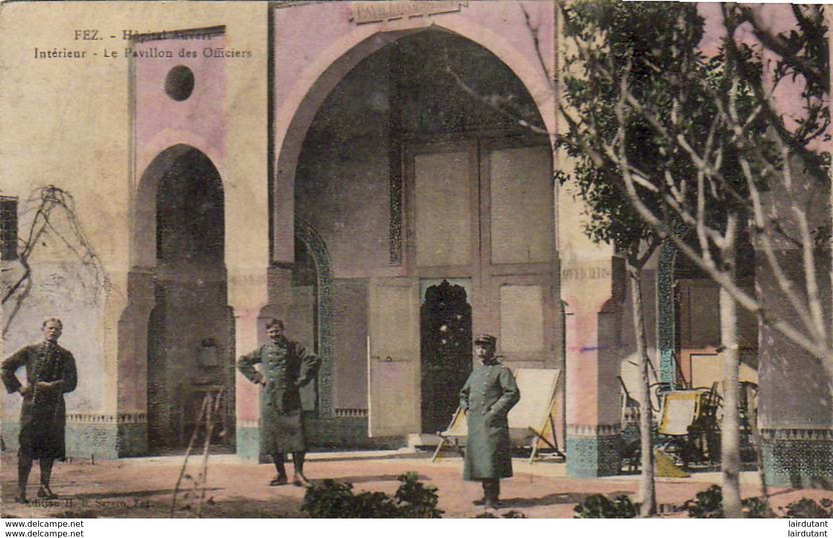 MAROC FES  Hôpital Auvert Interieur- Le Pavillon Des Officiers - Fez (Fès)