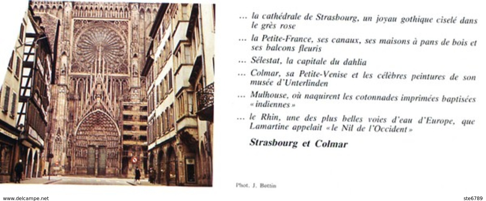 STRASBOURG ET COLMAR  Revue Photos 1982 BEAUTES DE LA FRANCE N° 98 - Geography