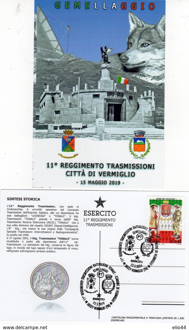 Vermiglio (TN) 2019 - Gemellaggio 11° Rg. Trasmissioni Btg. Tonale - Comune Di Vermiglio - - Regimientos