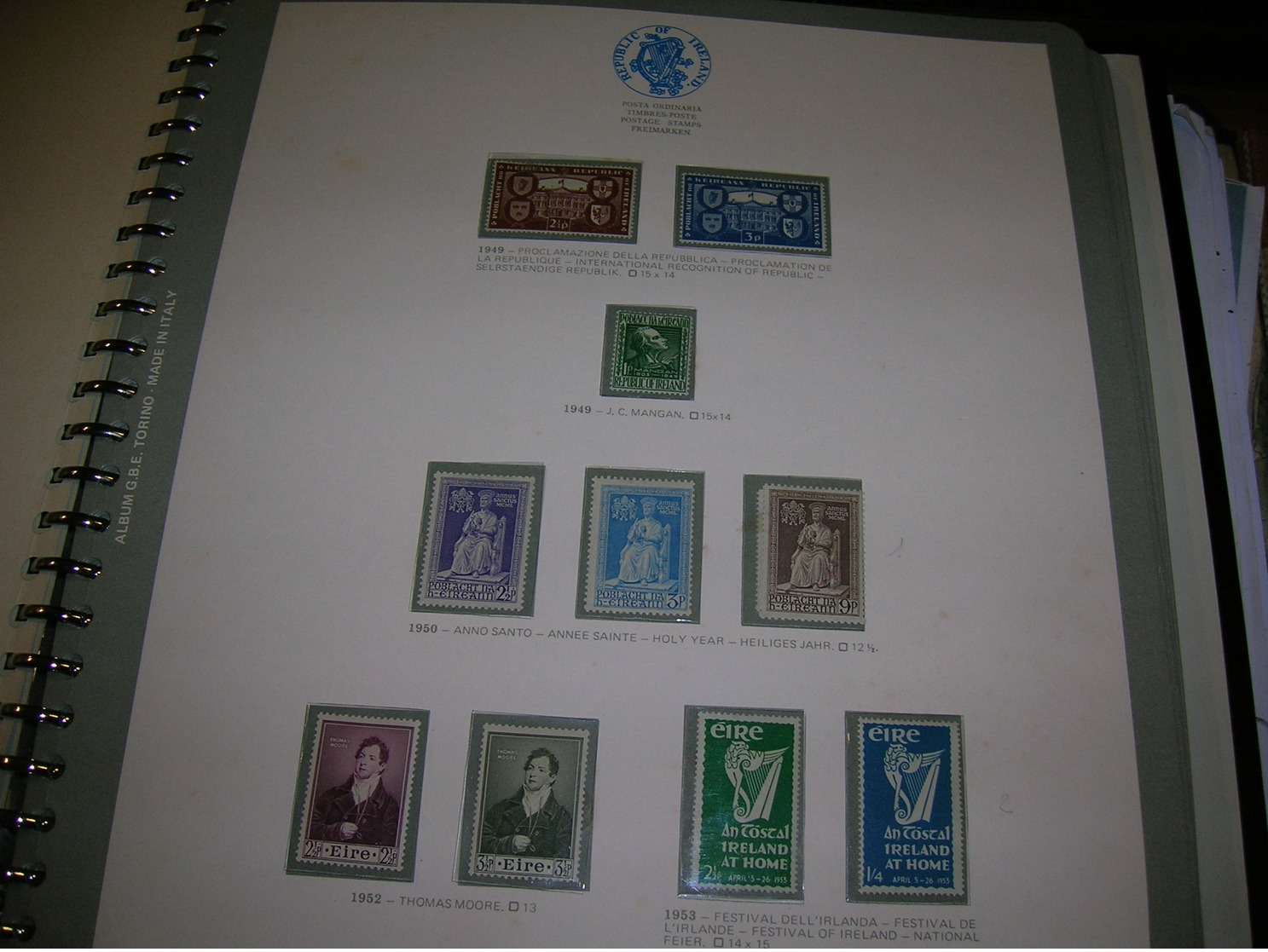 Irlanda 1949 Mangan Scott 141+See Scan On Scott.Page; - Unused Stamps